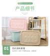 Wholesale of wheeled plastic storage boxes, colorful plastic storage boxes, gift suitcases and organizing boxes in stock Item Picture